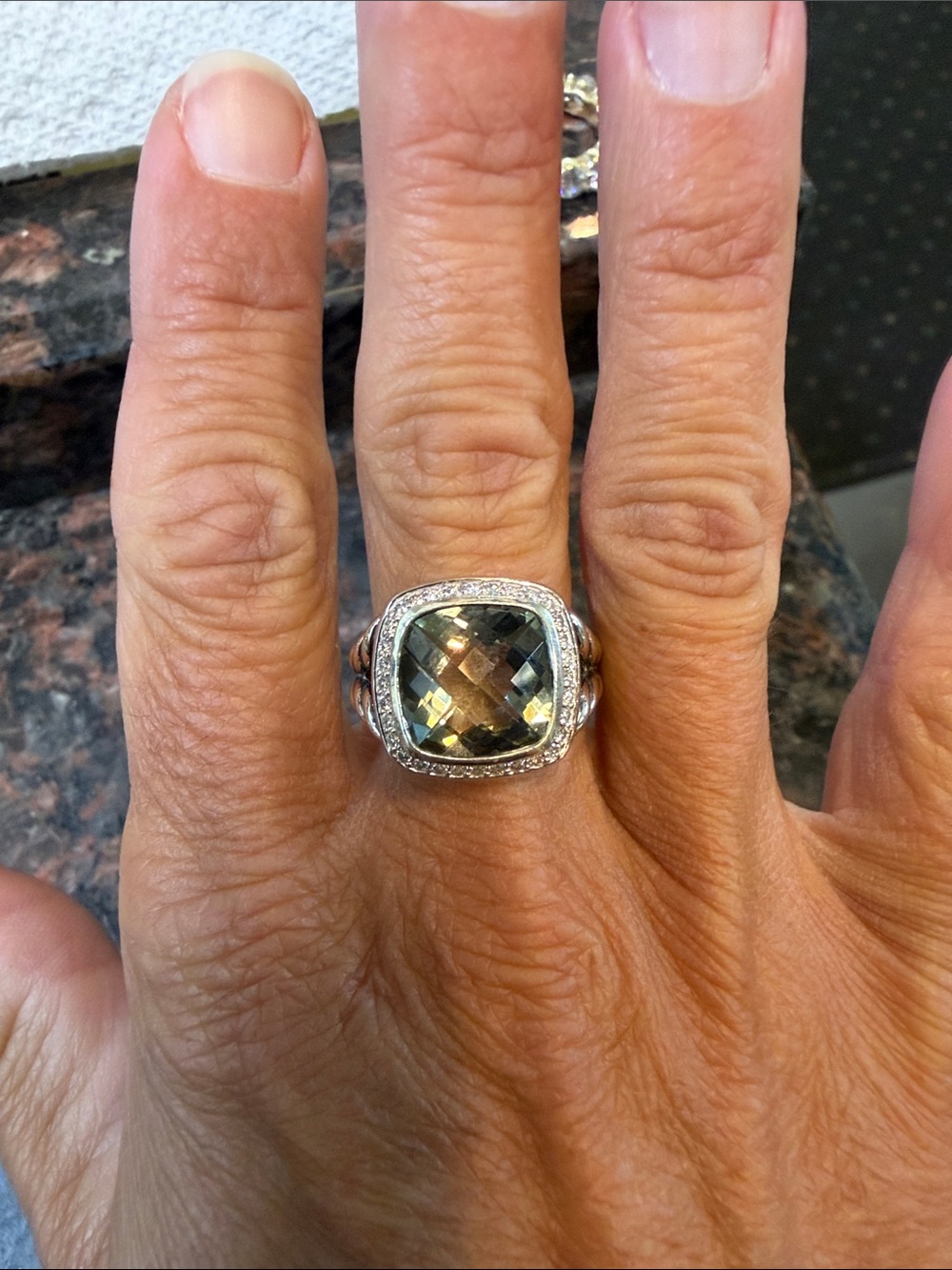 David Yurman Diamond Ring
